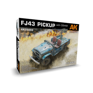 AK Interactive AK35002 FJ43 PICKUP WITH DSHKM 1/35