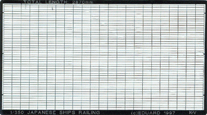Eduard 99002 Japanese Ship Railing 1/350
