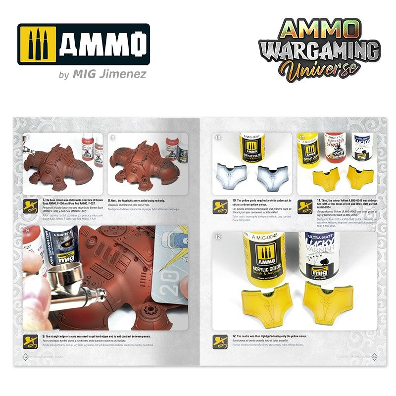 Ammo of Mig 6922 AMMO WARGAMING UNIVERSE Book 03 - Weathering Combat Armour (English, Castellano, Polski) – zdjęcie 5