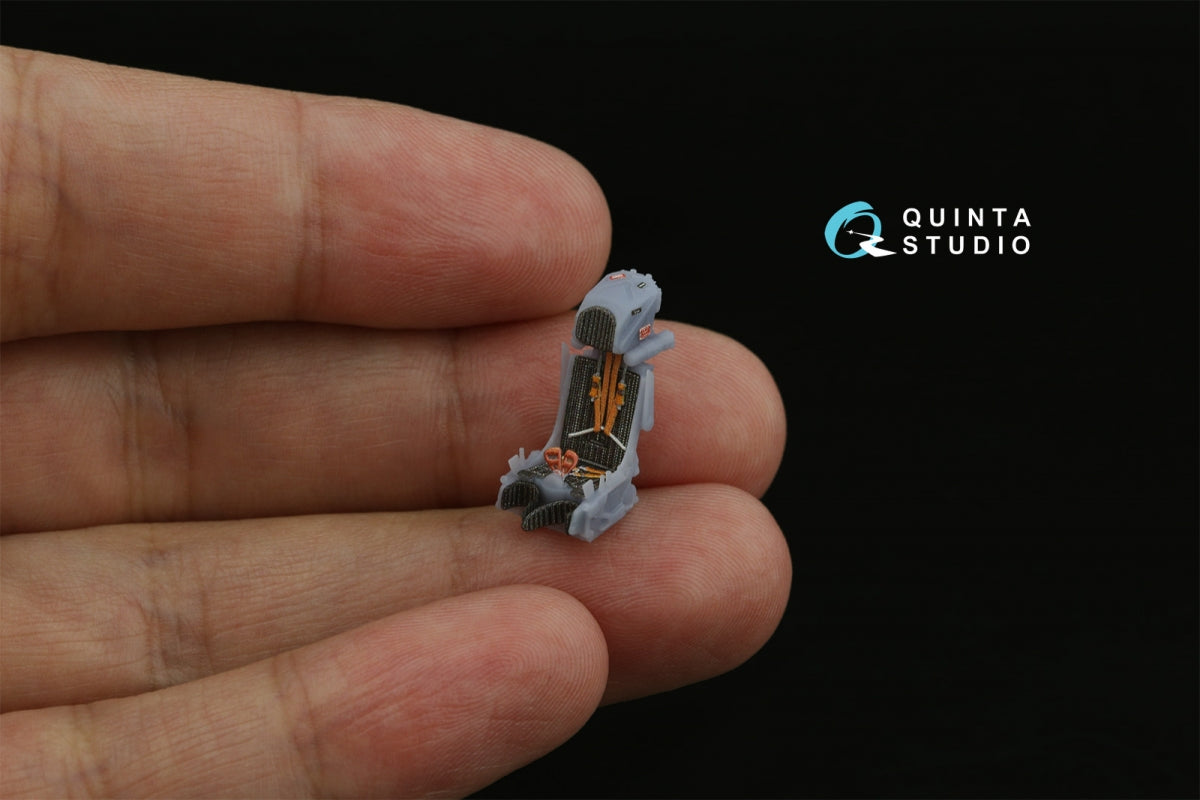Quinta Studio QD+72168 Su-17M3 3D-Printed coloured Interior on decal paper (Modelsvit) (with 3D-printed resin part) 1/72 – immagine 11