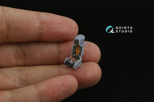 Quinta Studio QD+72168 Su-17M3 3D-Printed coloured Interior on decal paper (Modelsvit) (with 3D-printed resin part) 1/72 – immagine 11