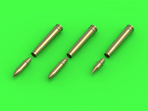 Master GM-35-019 Munitions allemandes de 2 cm (cal. 20x138B) pour canons Flak 30/38, KwK 30/38 - obus (15 pièces) et 3 types de projectiles (5 pièces de chaque type) (1/35) – image 2