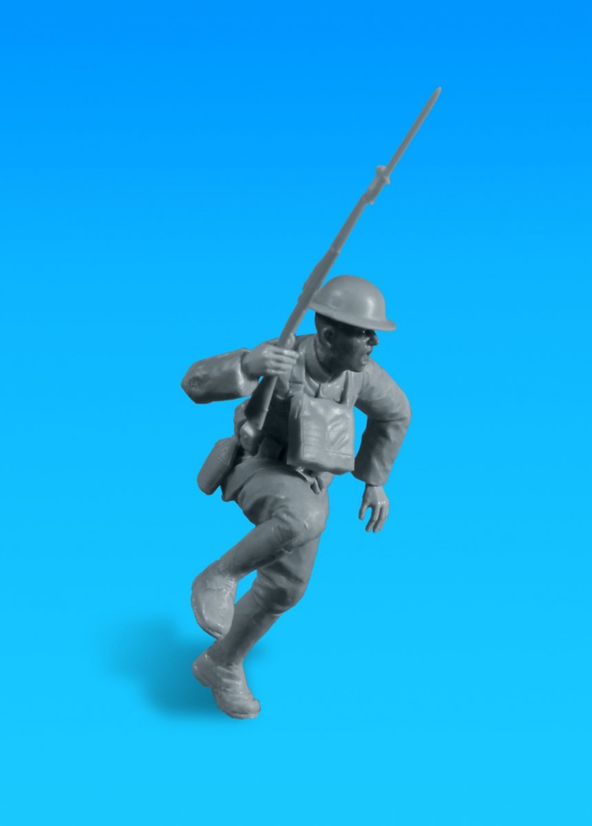 ICM 35693 US Infantry (1918) (4 figures) 1/35 – image 4