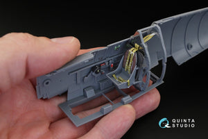 Quinta Studio QD32018 Spitfire Mk.IX 3D-Printed &amp;amp; coloured Interior on decal paper (for Tamiya kit) 1/32 – zdjęcie 6