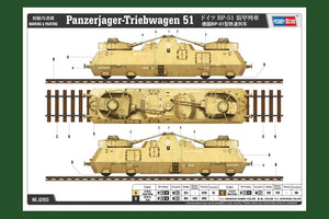 Hobby Boss 82953 Panzerjager-Triebwagen 51 1/72 – image 4