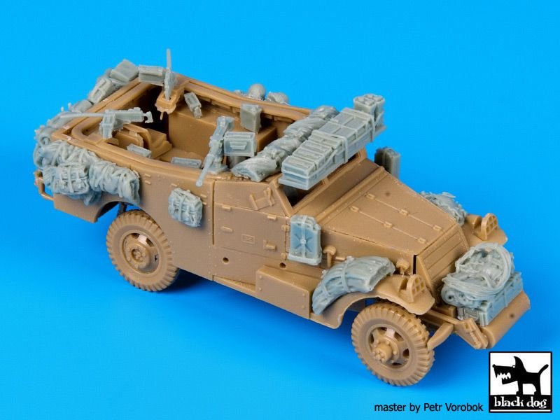Black Dog T72074 M 3 Scout car accessories set for Italeri 1/72 – zdjęcie 3