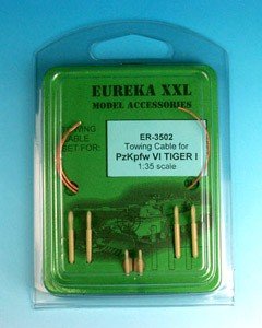 Câble de remorquage Eureka XXL ER-3502 pour Panzer VI Tiger I 1/35