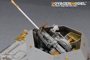 Voyager Model PE35570 WWII German FlakPanzer IV Ostwind For DROGON 6550 1/35 – immagine 3