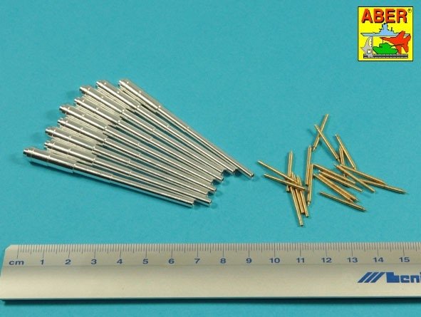 Aber 200L-01 Main Armament for US battleship Iova or Missouri 406mm x9, 127mm x20 1/200 – image 2