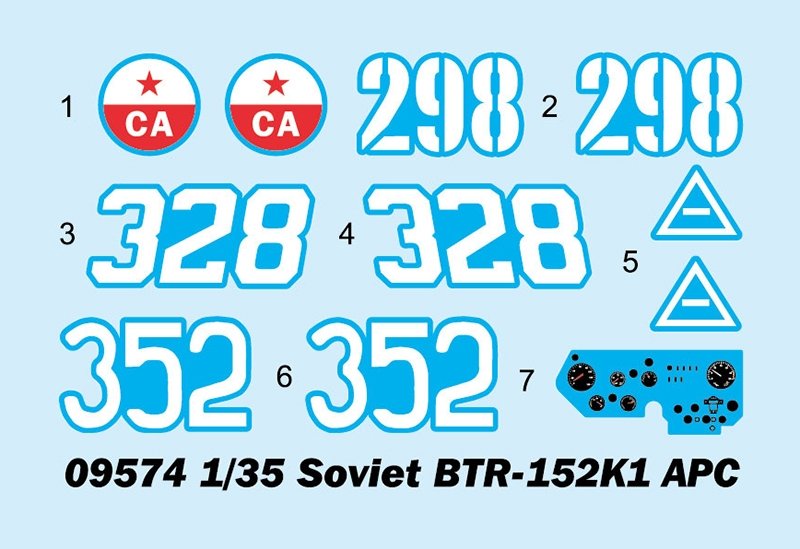 Trumpeter 09574 Soviet BTR-152K1 APC 1/35 – imagen 3