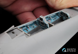 Quinta Studio QD48047 Su-30MKK 3D-Printed &amp;amp; coloured Interior on decal paper (for HobbyBoss kit) 1/48 – immagine 9