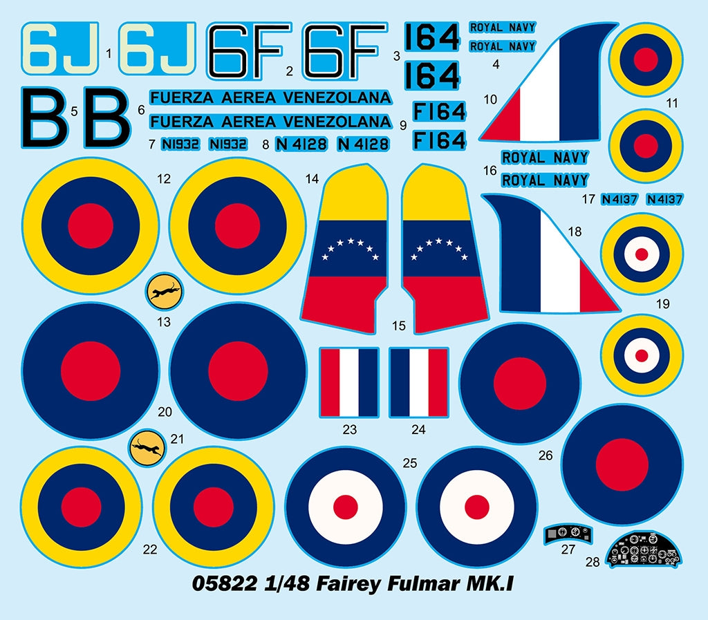 Trumpeter 05822 Fairey Fulmar MK.I 1/48 – immagine 5