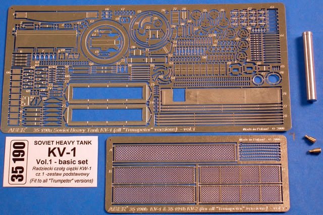 Aber 35190 Russian heavy tank KV-1 - vol.1 - basic set 1/35