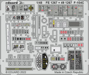 Eduard BIG49335 F-104C KINETIC MODEL 1/48 – immagine 4
