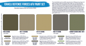 Hataka HTK-BS114 Israeli Defence Forces AFV paint set (6x17ml) – zdjęcie 3