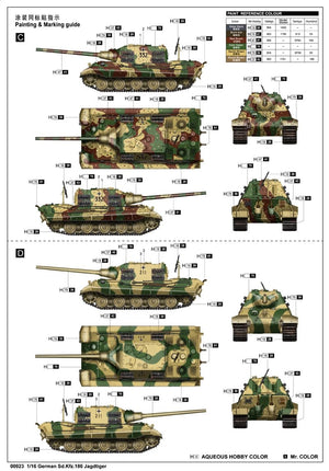 Trumpeter 00923 German Sd.Kfz.186 Jagdtiger 1/16 – zdjęcie 2