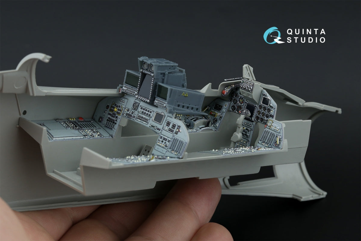 Quinta Studio QDS+32228 Tornado Gr.4 3D-Printed &amp;amp; coloured Interior on decal paper (Italeri) (Small version) (with 3D-printed resin parts) 1/32 – immagine 9