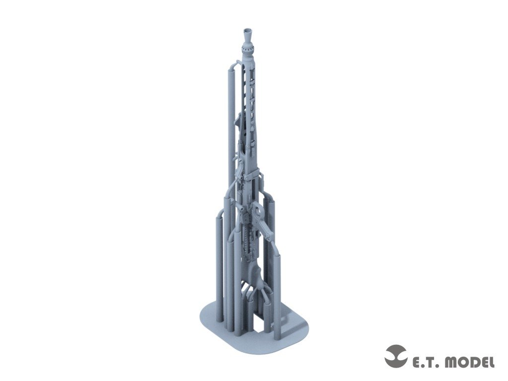 E.T. Model P35-218 Modern German Mg3 Machinegun &amp;amp; Ammo Box ( 3D Print ) 1/35 – zdjęcie 7
