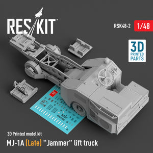 RESKIT RSK48-0002 MJ-1A (Late) "Jammer" lift truck (3D Printed model kit) 1/48