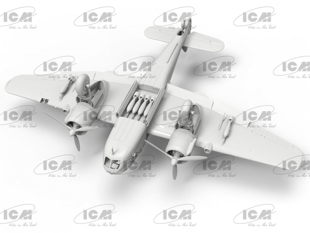 ICM 48314 Bristol Beaufort Mk.I. Bombing raid 1/48 – Bild 8