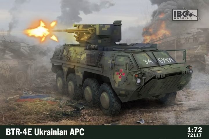 IBG 72117 BTR-4E Ukrainian APC 1/72