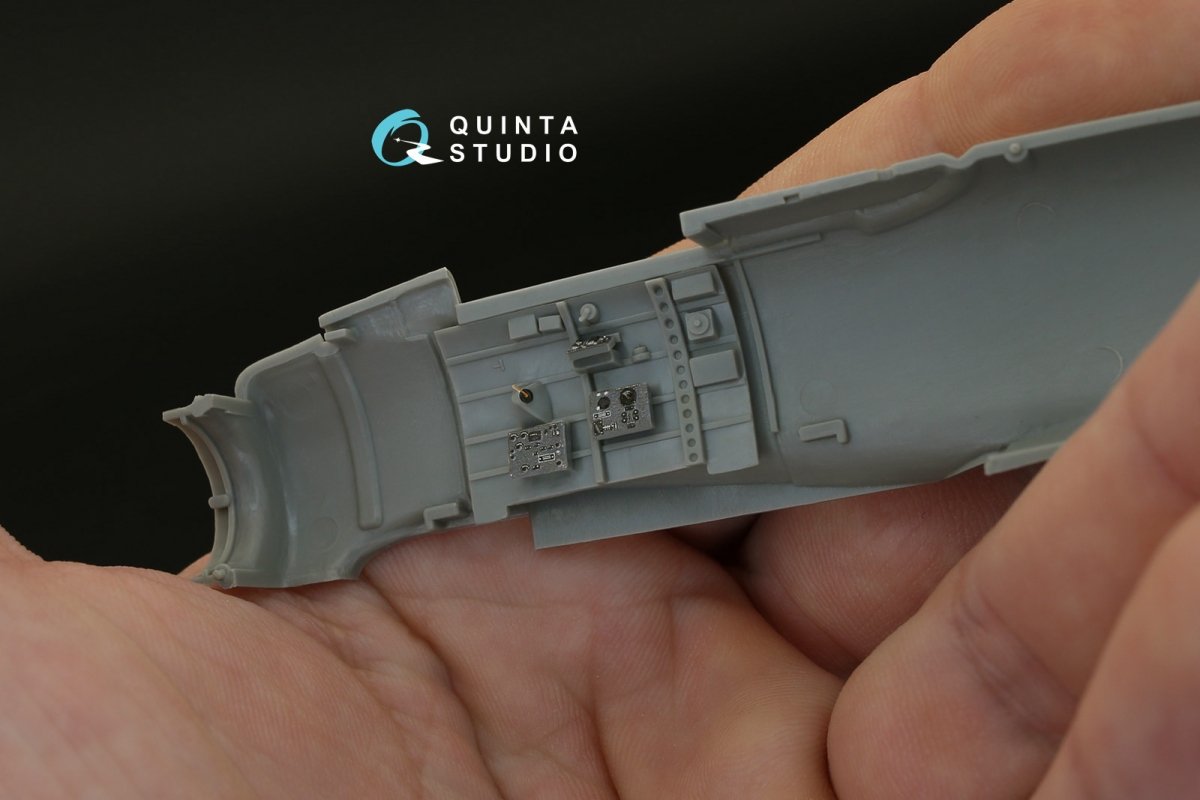 Quinta Studio QD48102 A6M2 3D-Printed &amp;amp; coloured Interior on decal paper (for Hasegawa kit) 1/48 – immagine 8
