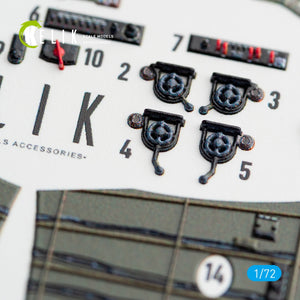 KELIK K72061 PBY-5A CATALINA INTERIOR 3D DECALS FOR TAMIYA KIT 1/72 – immagine 3