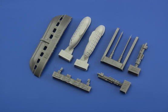 Eduard 648246 Bf 109 cannon pods 1/48 EDUARD – immagine 6