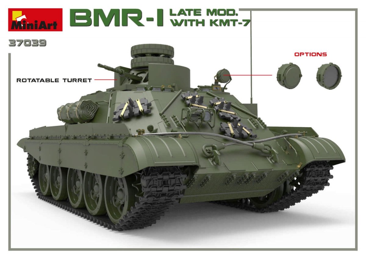 MiniArt 37039 BMR-1 Late Mod. with KMT-7 1/35 – Bild 13