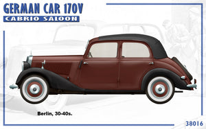 MiniArt 38016 GERMAN CAR 170V CABRIO SALOON 1/35 – Bild 4