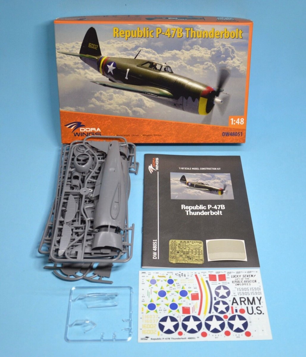 Dora Wings 48051 P-47B Thunderbolt 1/48 – imagen 2