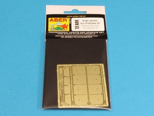 Aber 72A09 Osłony boczne do PzKpfw III / Side skirts for PzKpfw III 1/72 – immagine 6