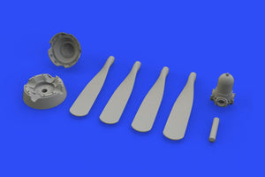 Eduard 648488 P-51D Hamilton Standard uncuffed propeller 1/48 EDUARD – immagine 2