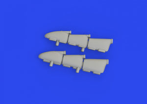 Eduard 648898 Hurricane Mk. I exhaust stacks PRINT HOBBY BOSS 1/48 – Bild 3