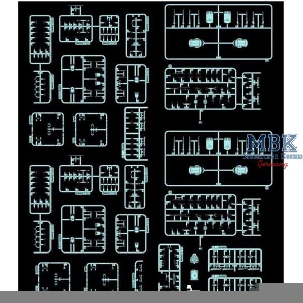 FlyHawk Model FH1132 German Battleship Bismarck 1941 1/700 – imagen 3