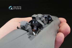 Quinta Studio QD32031 F-16I 3D-Printed &amp;amp; coloured Interior on decal paper (for Academy kit) 1/32 – immagine 4