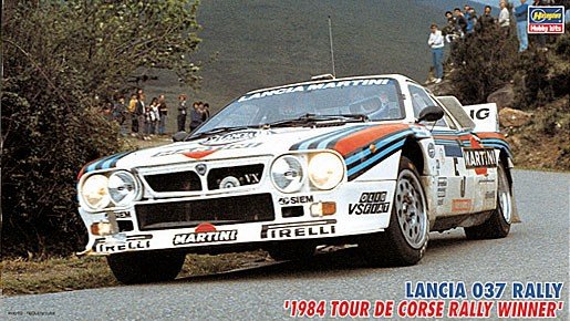 Hasegawa CR30 Lancia 037 1984 Corse 1/24