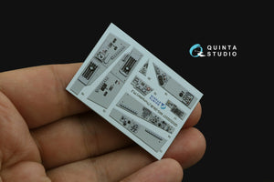 Quinta Studio QD32227 MiG-29UB 3D-Printed &amp;amp; coloured Interior (Trumpeter) 1/32 – immagine 7