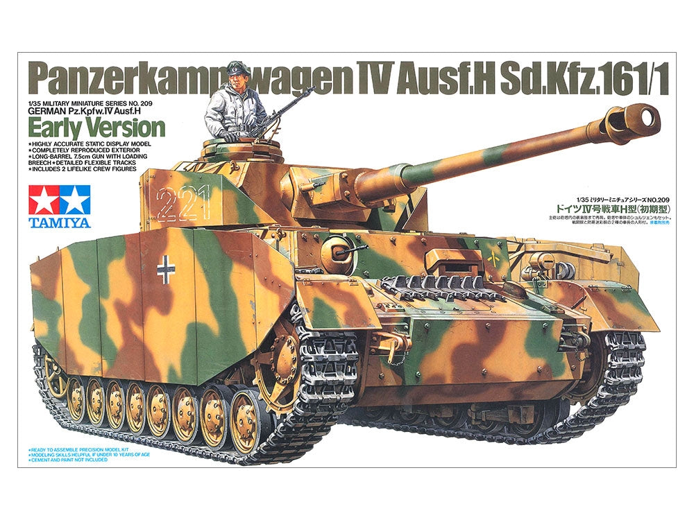 Tamiya 35209 German Pz.Kpfw.IV Ausf.H Early Version 1/35 – immagine 2