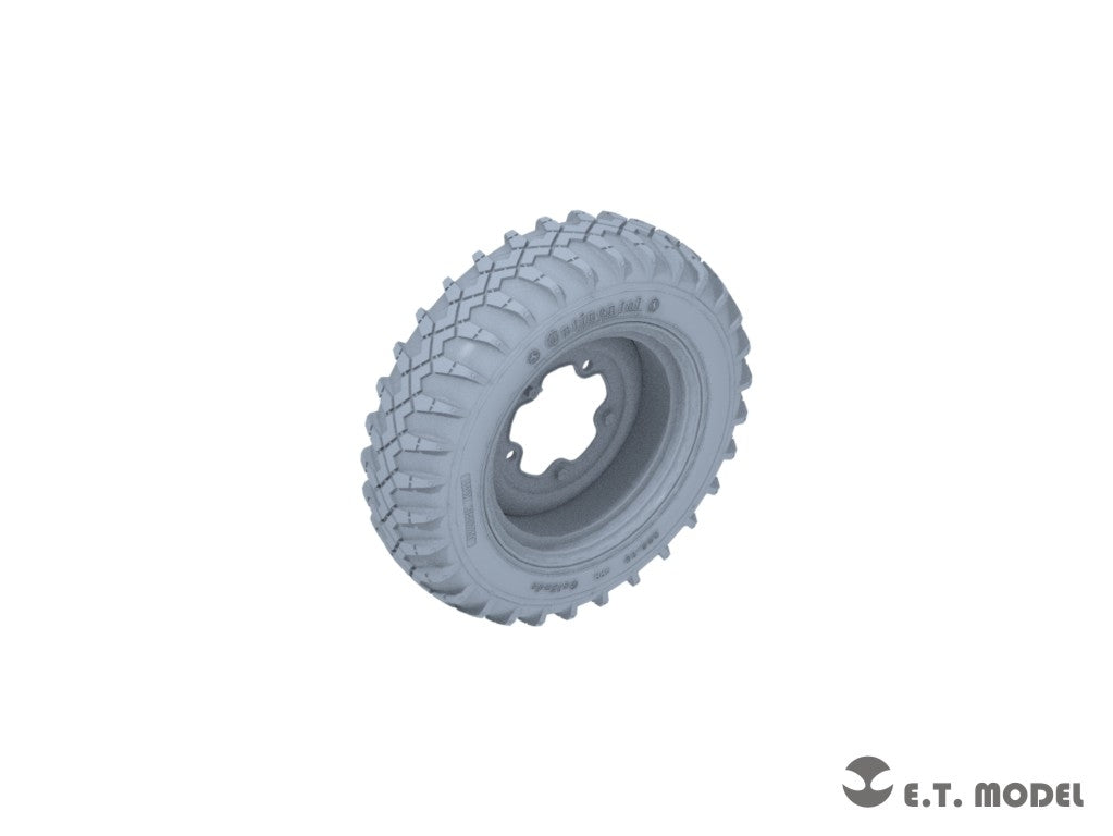 E.T. Model P35-136 WWII German Schwimmwagen Type166 Sagged wheels Wide For TAMIYA Kit 1/35 – immagine 5