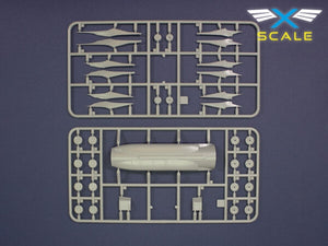 X-Scale 144008 B707-124 Long Range Narrow Body Airliner Continental 1/144 – immagine 8