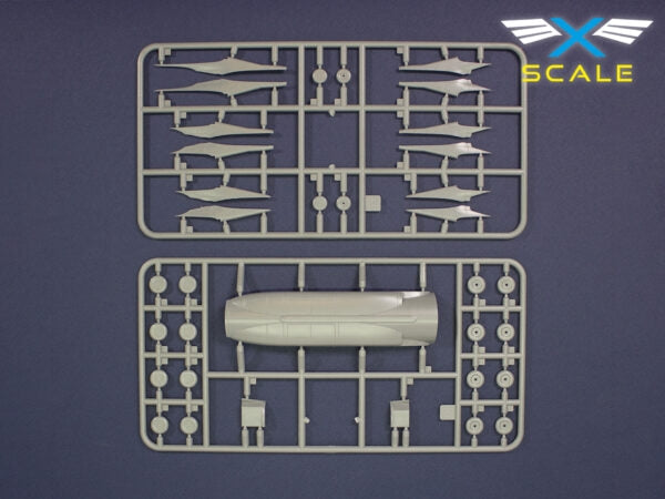 X-Scale 144008 B707-124 Long Range Narrow Body Airliner Continental 1/144 – immagine 8