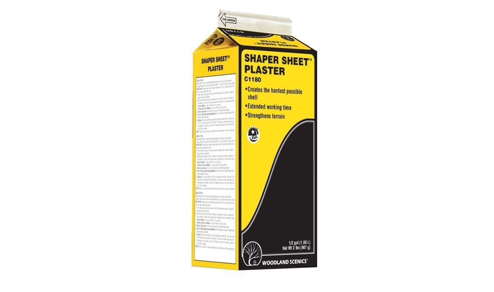 Woodland Scenics WC1180 Shaper Sheet Plaster