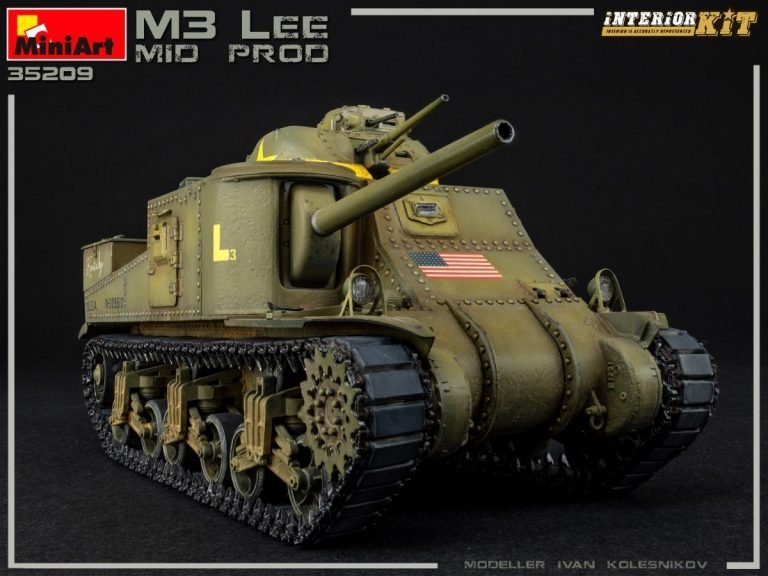 MiniArt 35209 M3 Lee Mid. Production w/interior kit 1/35 – imagen 3