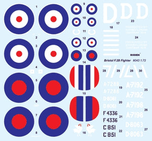 Roden 043 Bristol F2B Fighter 1/72 – imagen 4