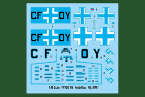 Hobby Boss 81747 FW 190 V18 1/48 – immagine 3
