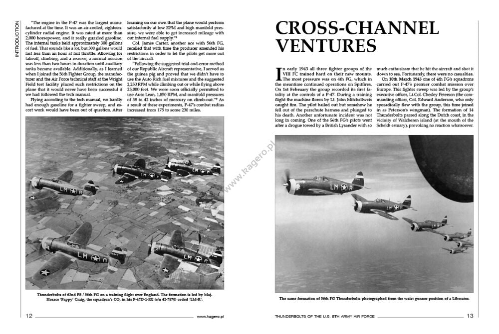 Kagero 12015 Thunderbolts of the U.S. 8th Army Air Force March 1943 - February 1944 EN – immagine 3