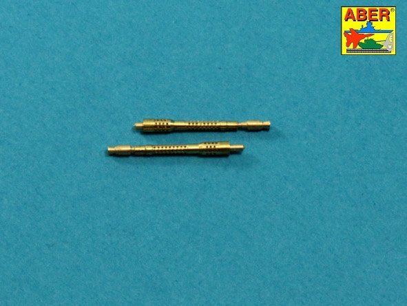 Aber A32021 Ensemble de 2 canons pour mitrailleuses d'avion allemandes MG 131 de 13 mm (type tardif) (1/32)