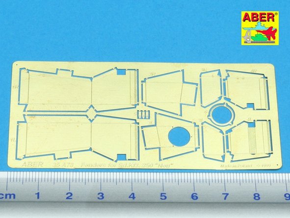 Aber 35A073 Fenders for Sd.Kfz. 250 Neu 1/35 – immagine 2
