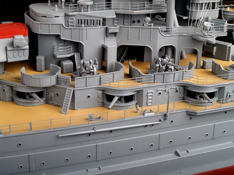 Trumpeter 03701 USS Arizona BB-39 1/200 – zdjęcie 37